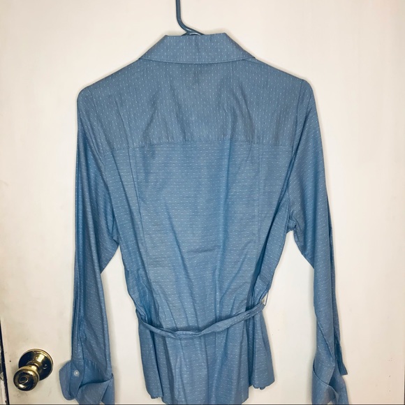 Lane Bryant blue button down top size 14 NWT - Picture 5 of 5